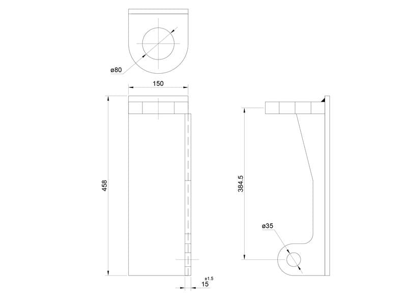 Matbro Pin and Cone Brackets 119886 - Image 3