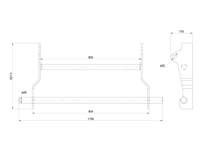 Loader Bracket, Replacement for: Chilton/MX.119880 - Image 2