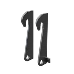 Loader Bracket (Pair), Replacement for: Claas Scorpion 167831