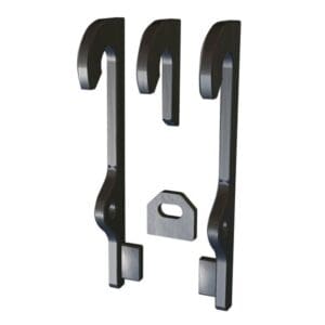 Loader Bracket (Pair), Replacement for: DIECI 167832